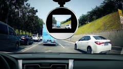 Dash Cam. Wide Angle HD Camera met monitor, sterk nachtzicht. CandidTech.