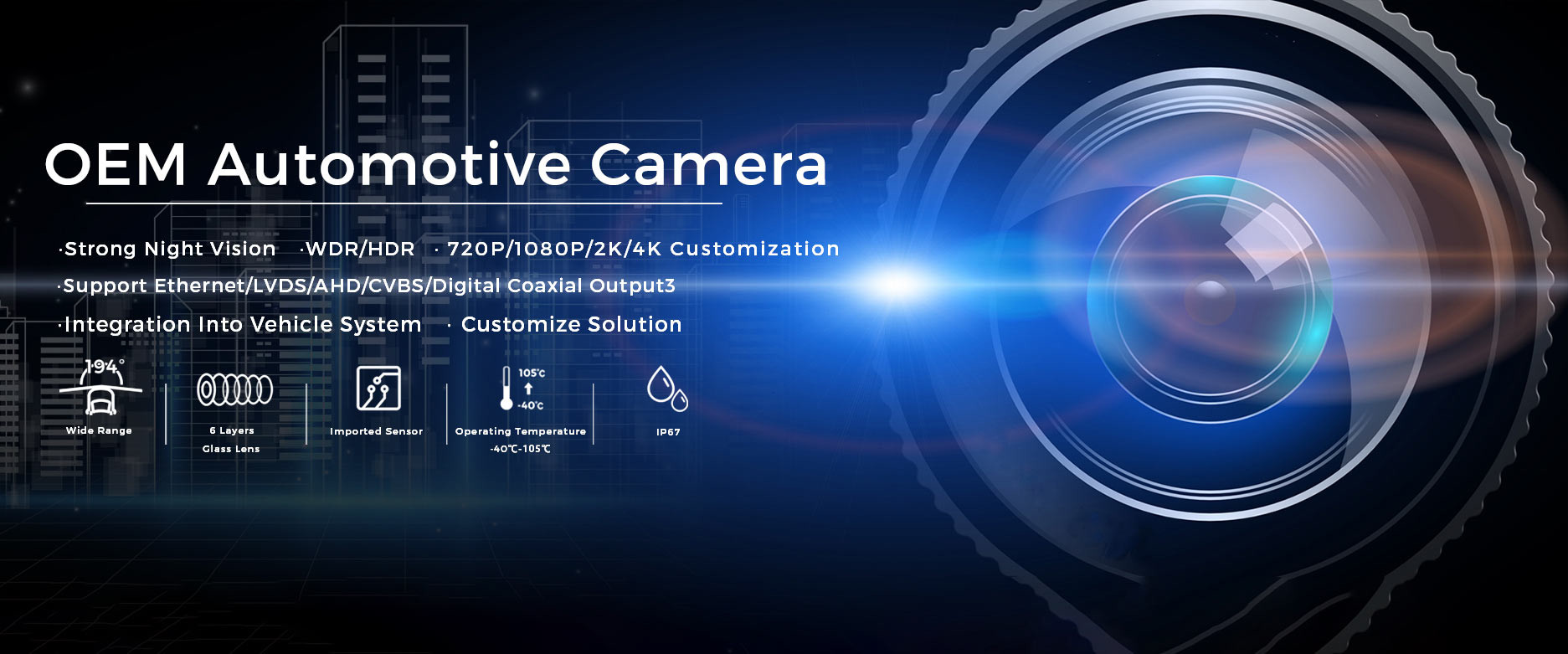 kwaliteit BroadR Reach Camera fabriek