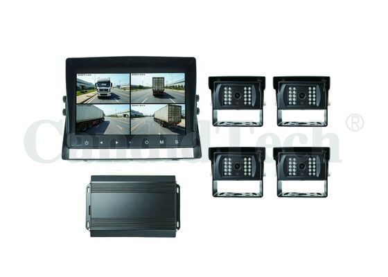 4 kanaal 360-graden surround view camera systeem met AI voetgangersdetectie, 1080p resolutie en voertuig-grade duurzaamheid